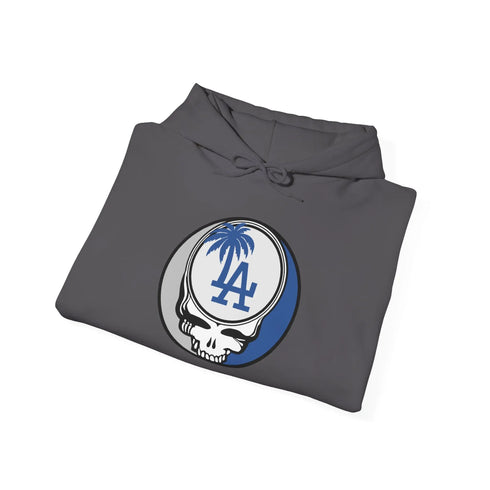 Grateful Dead - Los Angeles Dodgers Grateful Dead Unisex Heavy Blend Hoodie - StealieShop